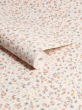 Calm ditsy floral wallpaper sample A4 - British product