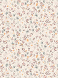 Calm ditsy floral wallpaper sample A4 - British product