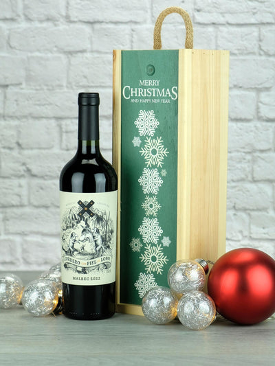 Neste LeBonVin Argentinsk Malbec I Julegaveeske i Tre- Kjøp online hos McGrocer