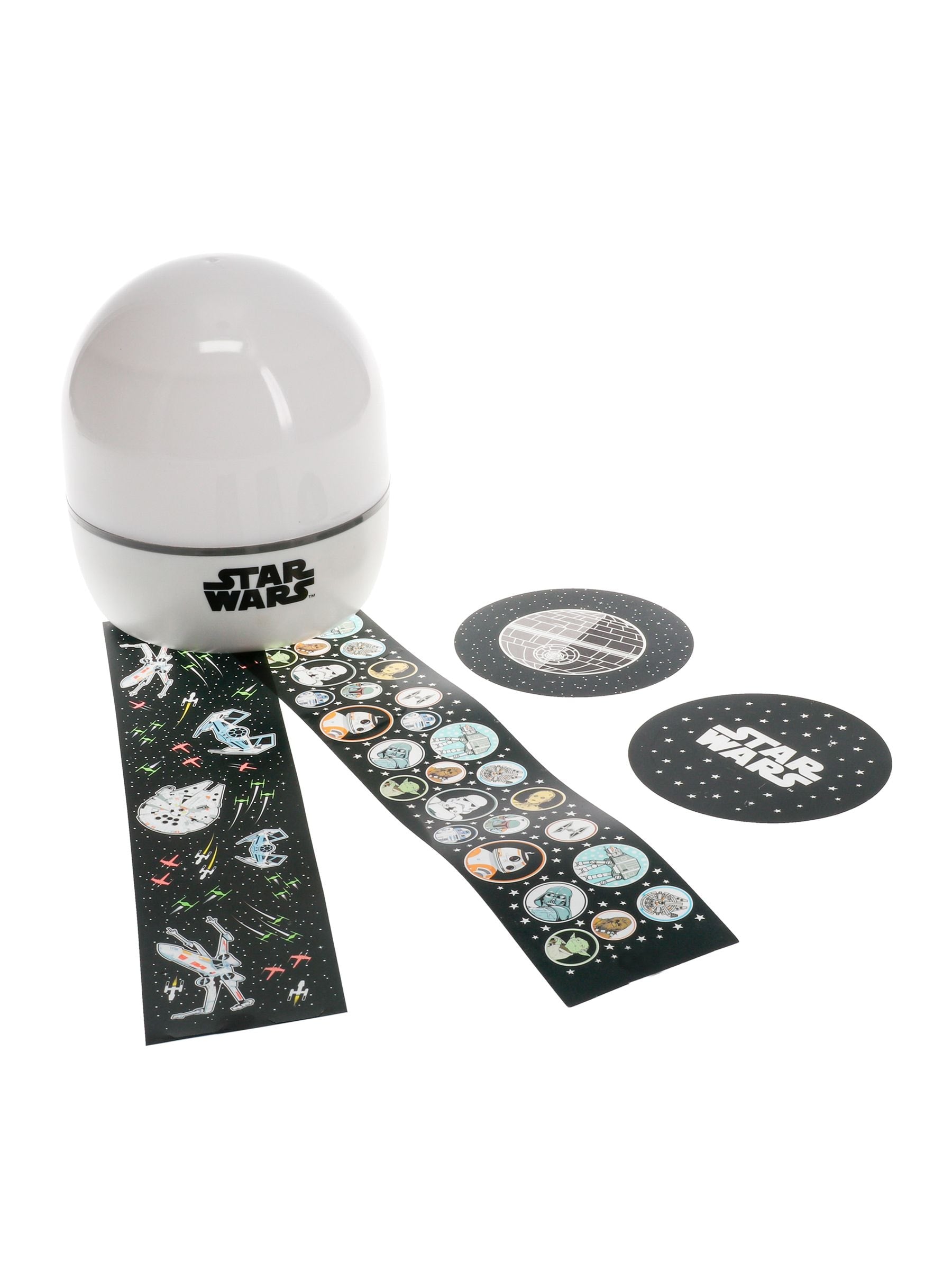 Star Wars Projection Light with two scenes - British product