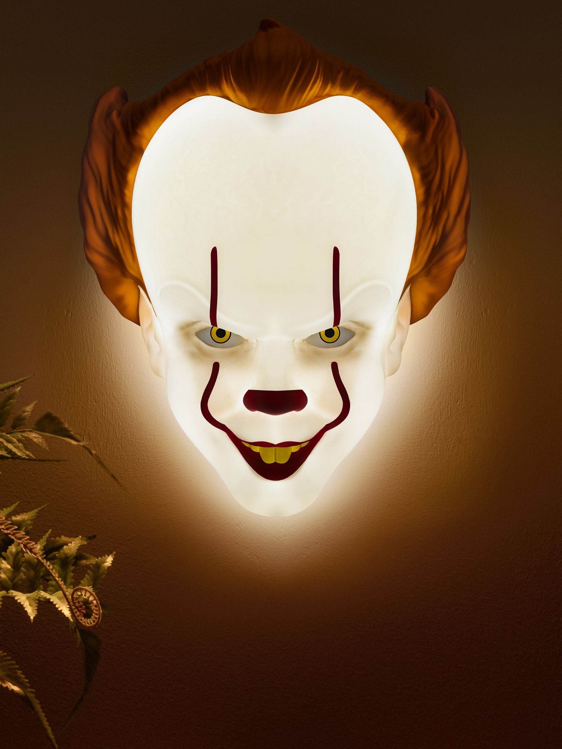 Warner Bros Pennywise mask light 22cm - British product