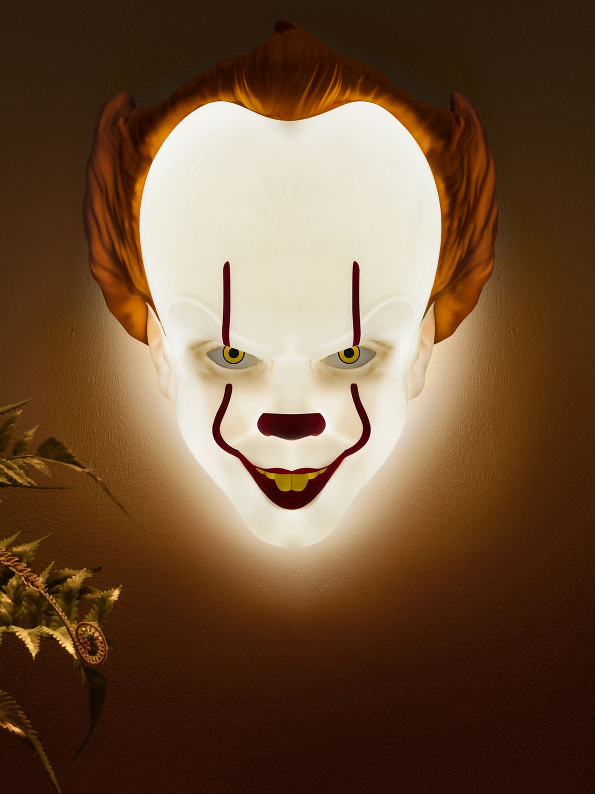 Warner Bros Pennywise mask light 22cm - British product