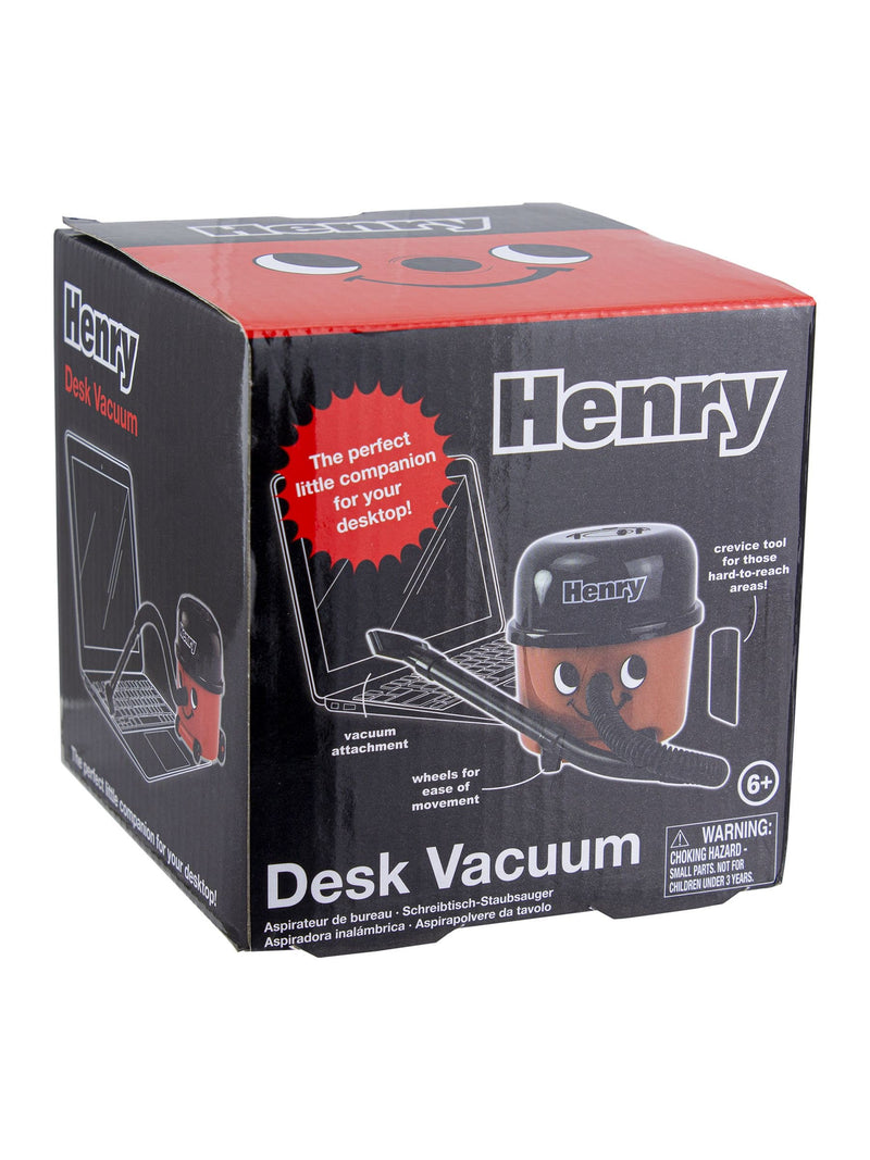 Numatic Henry compact desk vacuum cleaner, imported from the UK