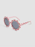 JoJo Maman Bébé pink cherry flower sunglasses (British brand)