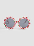 JoJo Maman Bébé pink cherry flower sunglasses (British brand)