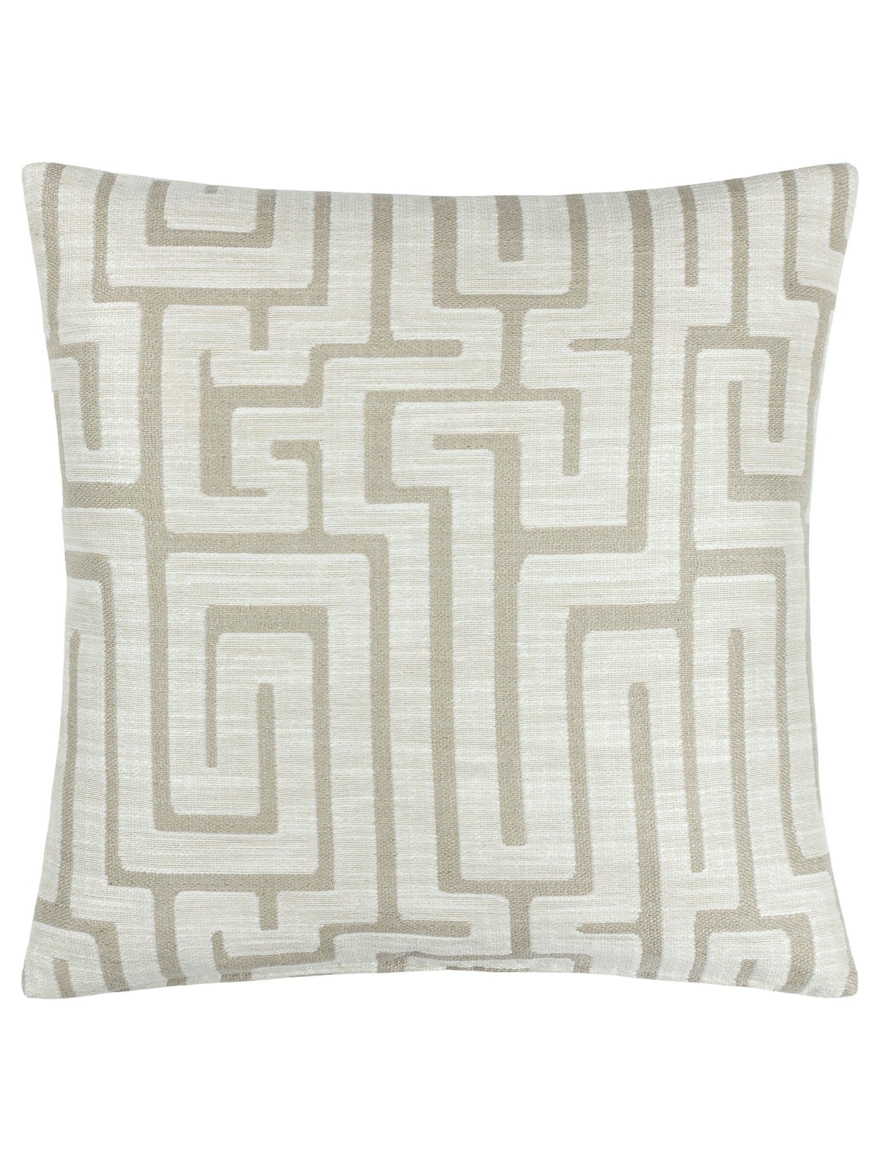 HÖEM Lauder Jacquard cushion ecru 45x45cm, UK version