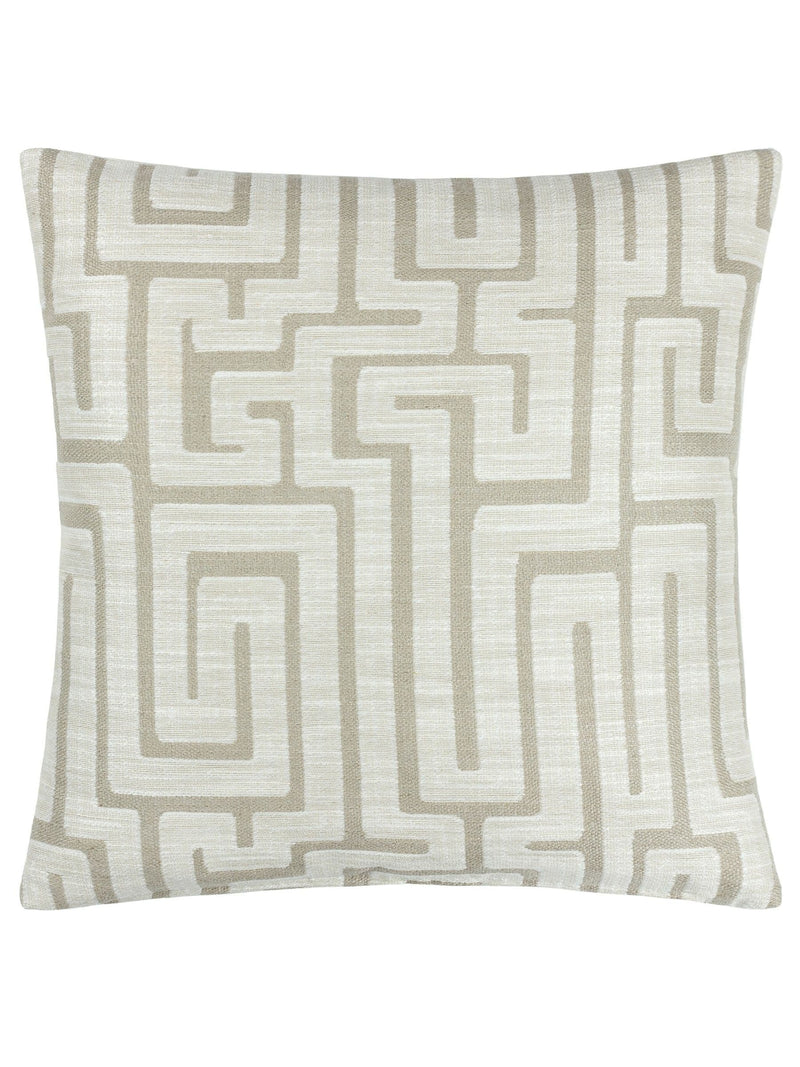 HÖEM Lauder Jacquard cushion ecru 45x45cm, UK version