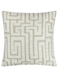 HÖEM Lauder Jacquard cushion ecru 45x45cm, UK version