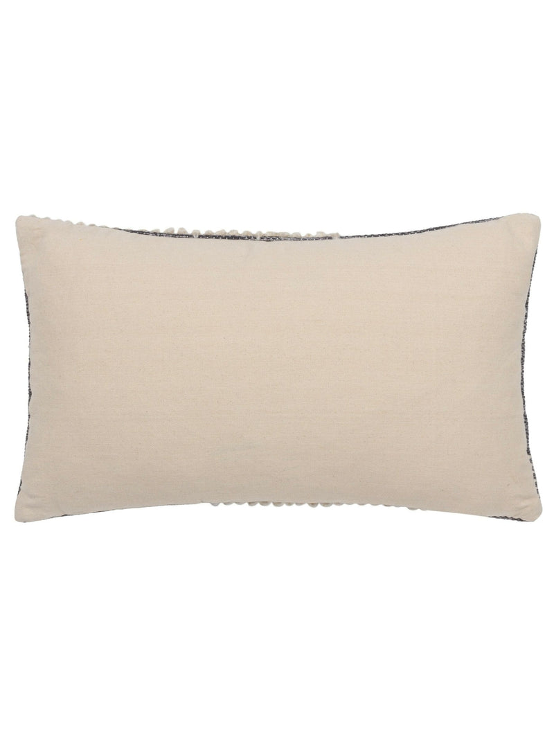 HÖEM Blue Himal Knot Cushion 50x30cm - British product
