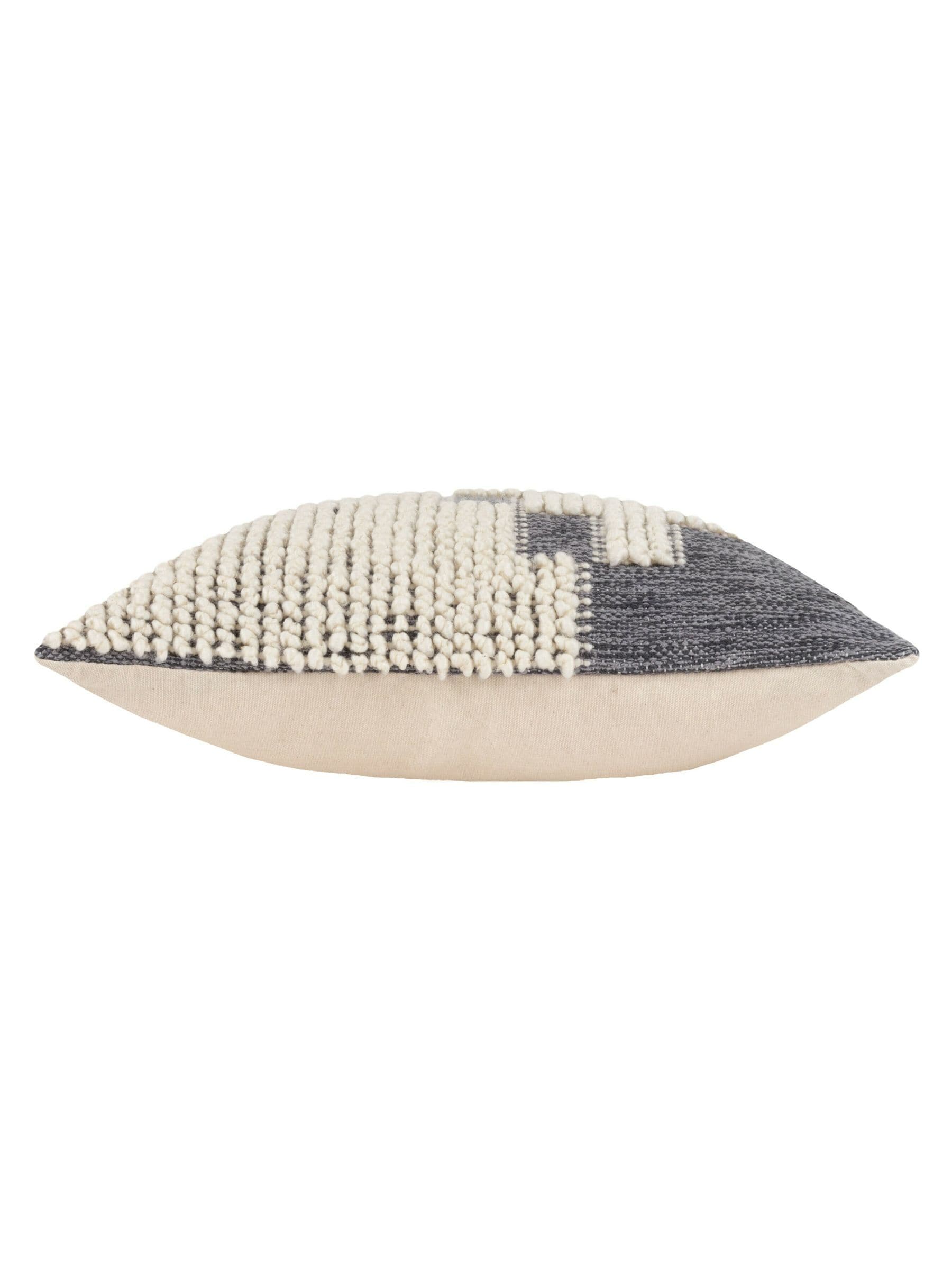 HÖEM Blue Himal Knot Cushion 50x30cm - British product