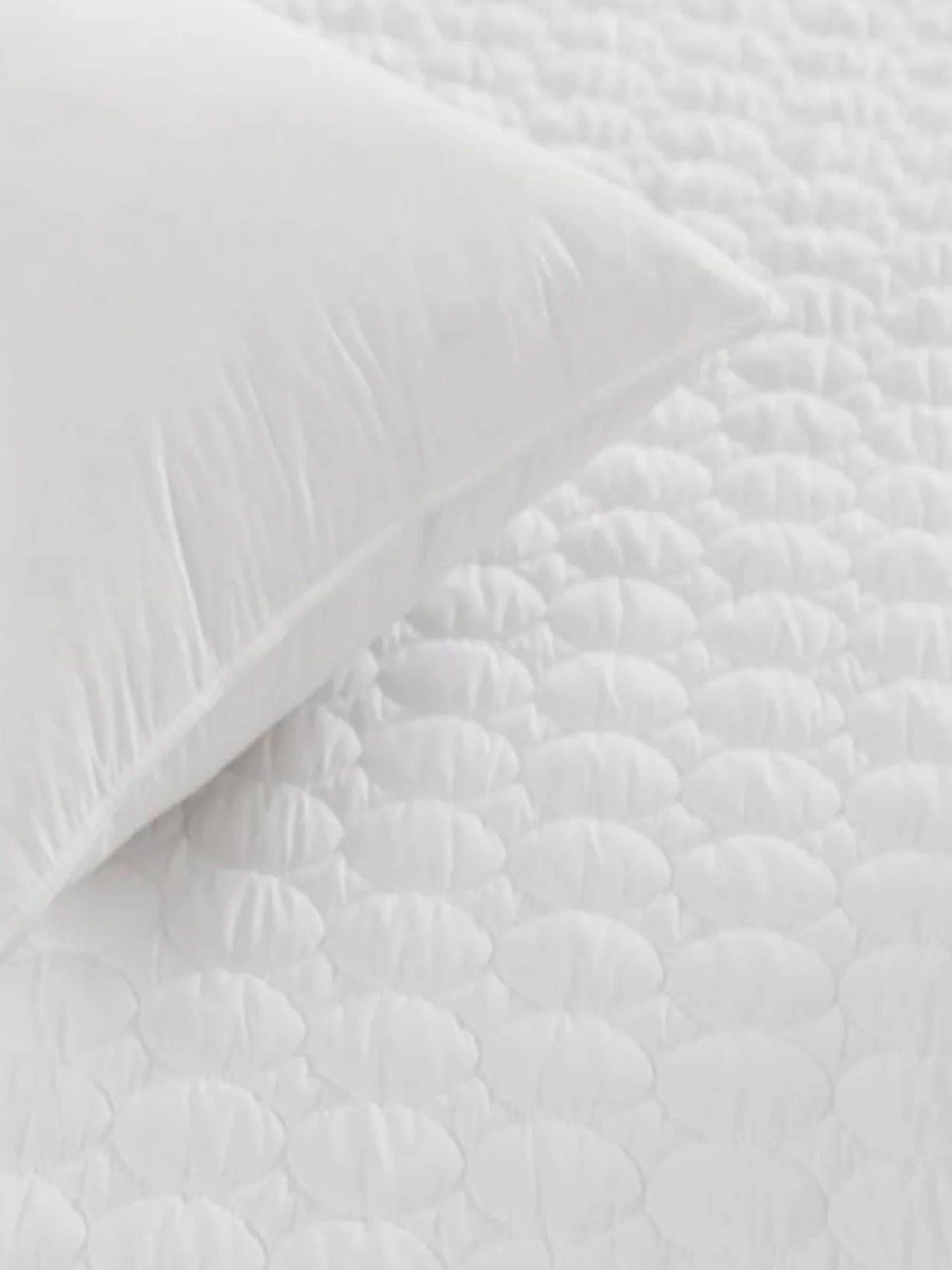 FBC White Mattress Protector - British product