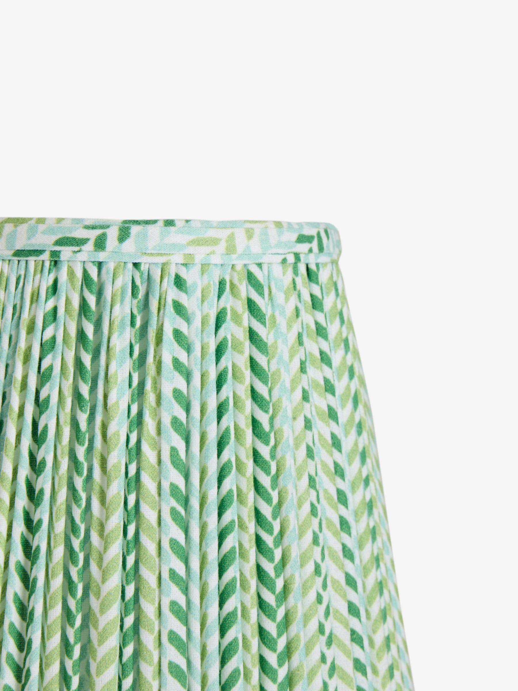 Nina Campbell Larch Table Lamp green and white - British product