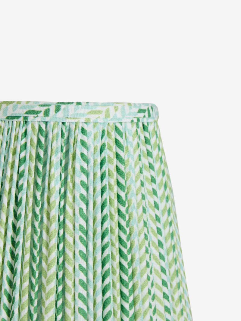 Nina Campbell Larch Table Lamp green and white - British product