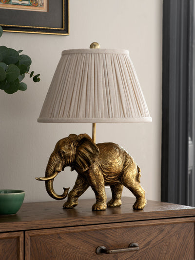 Next Nina Campbell Brass Hathi Elephant Table Lamp- Buy online at McGrocer