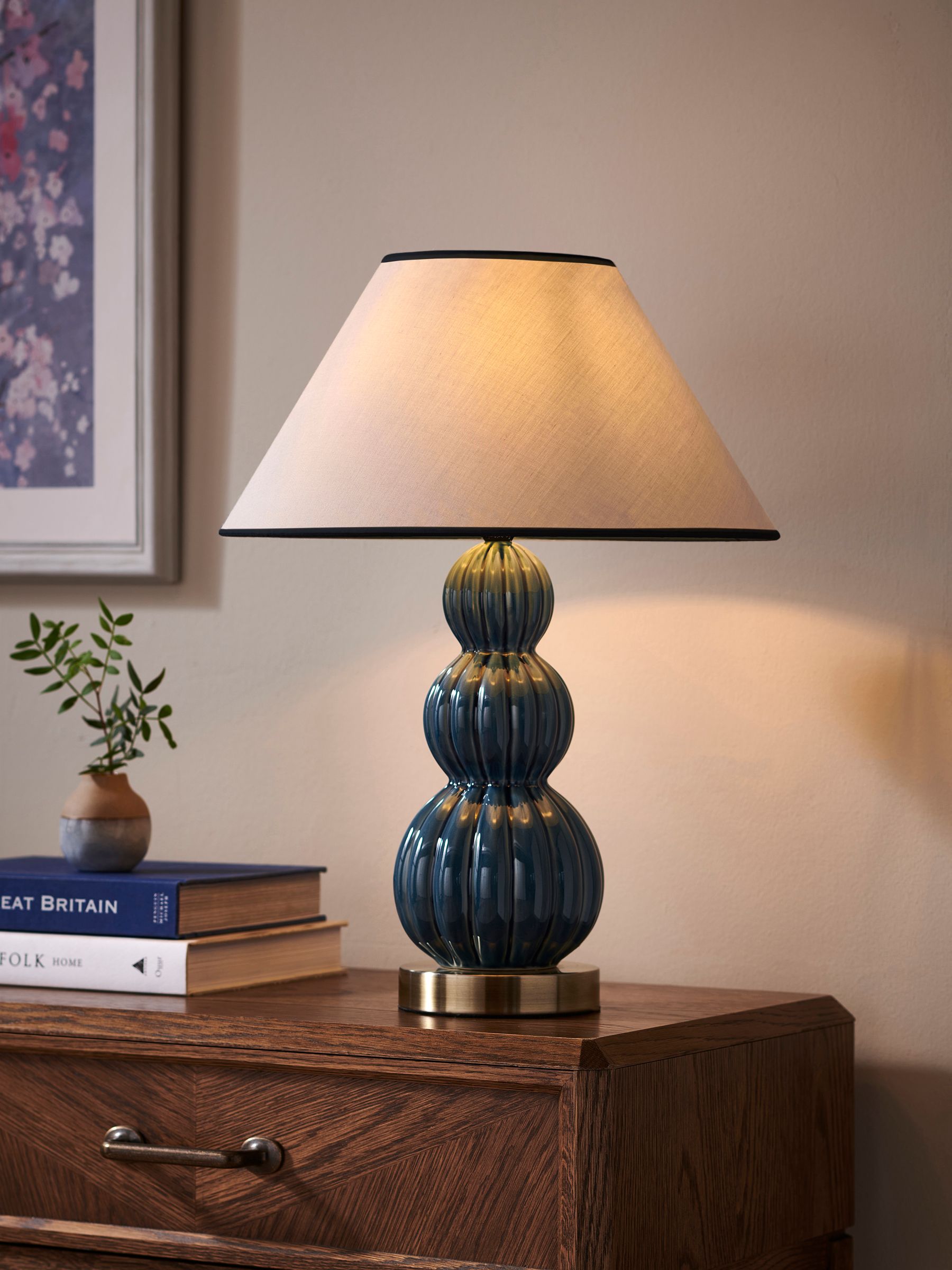 Nina Campbell Green Evelyn Medium Table Lamp