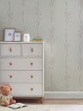 Antoinette Bow Pink wallpaper sample A4 (British brand)