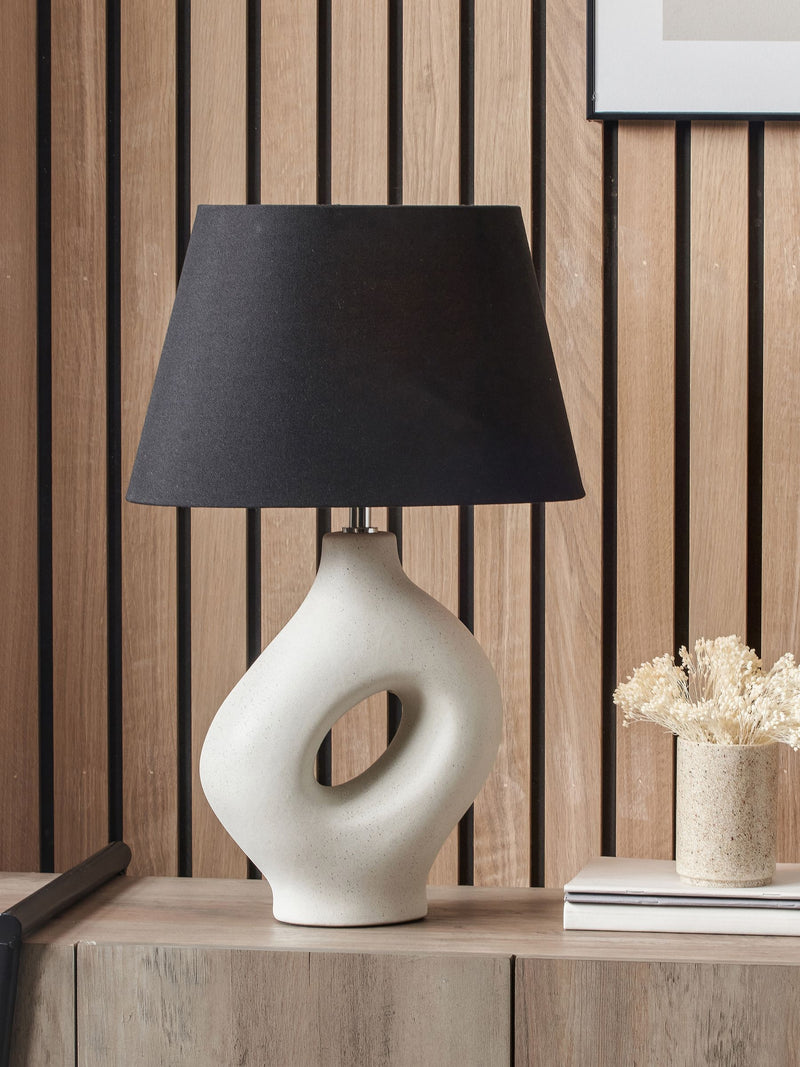 Pacific Ulla ceramic table lamp 51cm, UK version