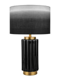 Pacific Green jade green ceramic table lamp 47cm, imported from the UK