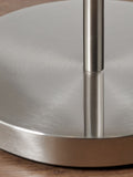 Pacific Silver Aaron metal floor lamp (British brand)