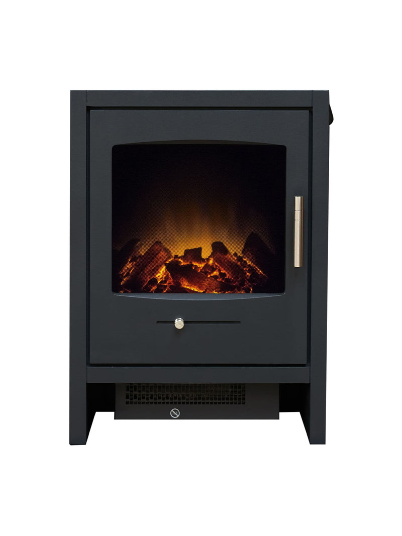 Acantha Bergen electric stove grey charcoal (British brand)
