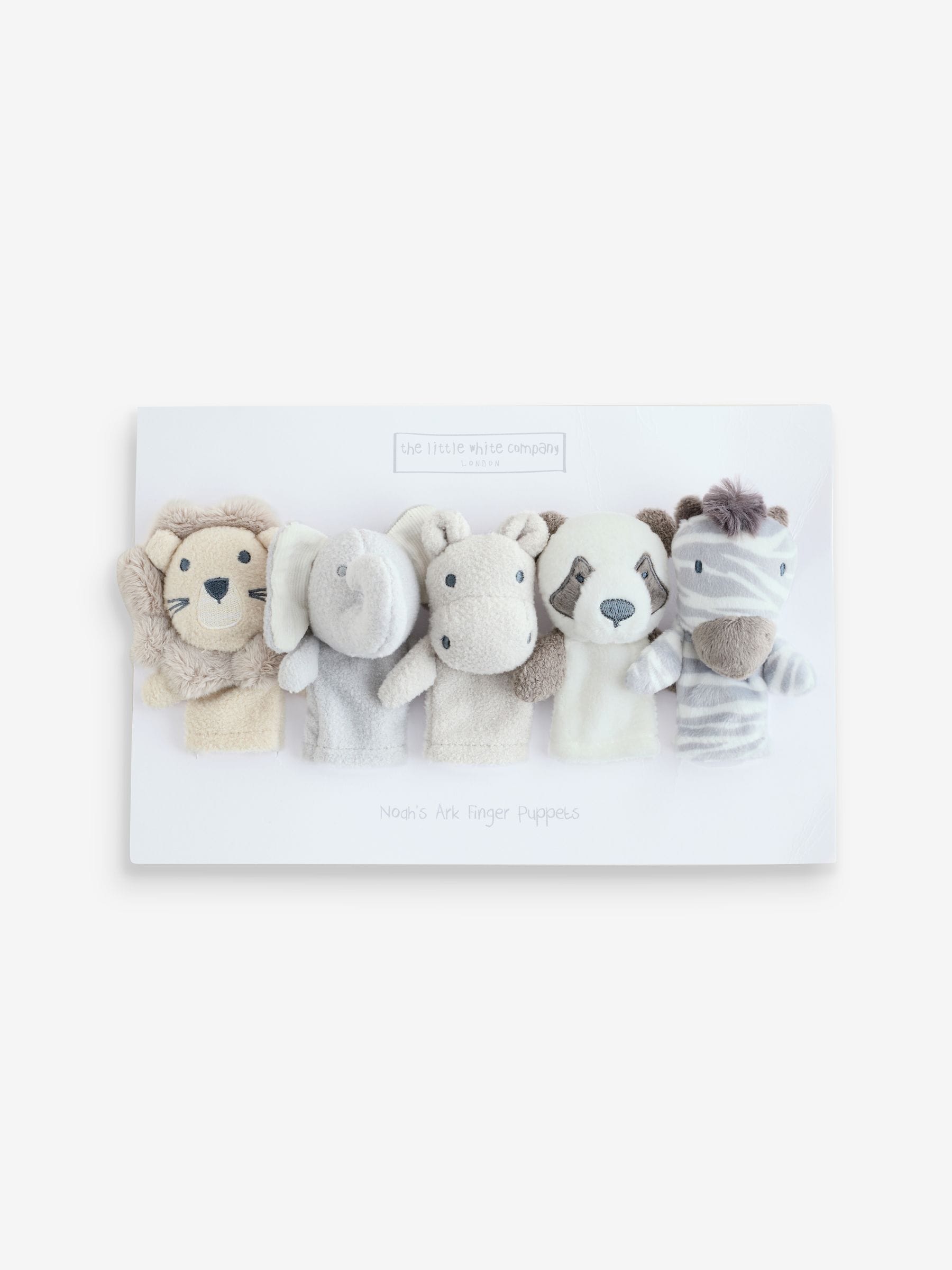 The White Company Noahs Ark finger puppets - British product