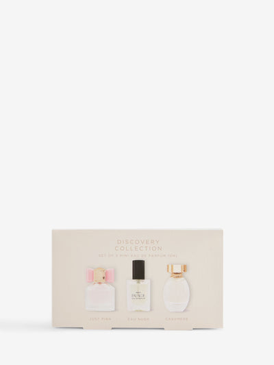 Next Just Pink, Eau Nude and Cashmere 10ml Perfume Gift Set - Buy online at McGrocer