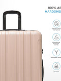 Flight Knight champagne large check-in luggage 30 inch, UK version