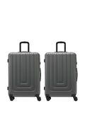Flight Knight Champagne Large Check-In Hardcase Suitcase Set of 2
