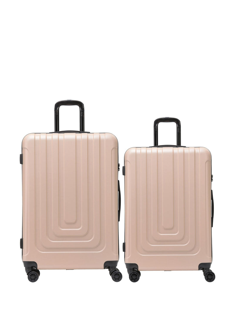 Flight Knight suitcase set medium check-in and small carry-on, UK version