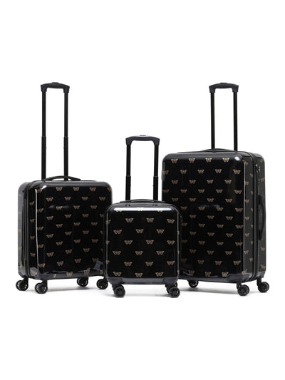 Next Flight Knight Black Chrome Suitcase- Buy online at McGrocer