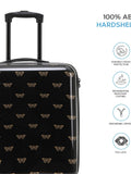 Flight Knight Black Chrome suitcase TSA lock, imported from the UK