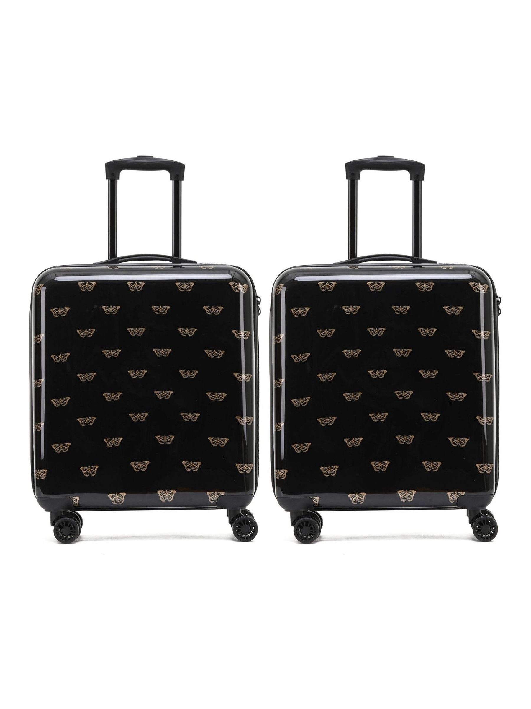 Flight Knight Black Chrome suitcase TSA lock, imported from the UK