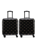 Flight Knight Black Chrome suitcase TSA lock, imported from the UK