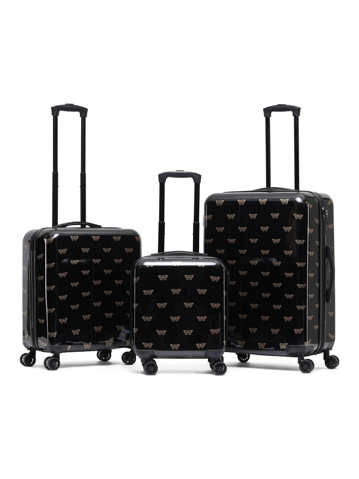 Flight Knight Black Chrome suitcase TSA lock, imported from the UK