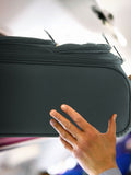 Flight Knight black suitcase set large and cabin, imported from the UK