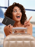 Flight Knight Champagne suitcases set, imported from the UK