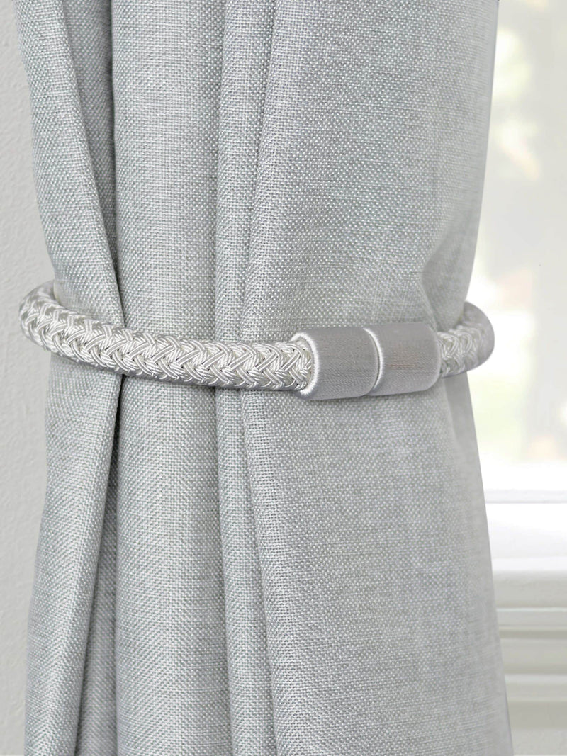 Laura Ashley silver magnetic tiebacks set - British product