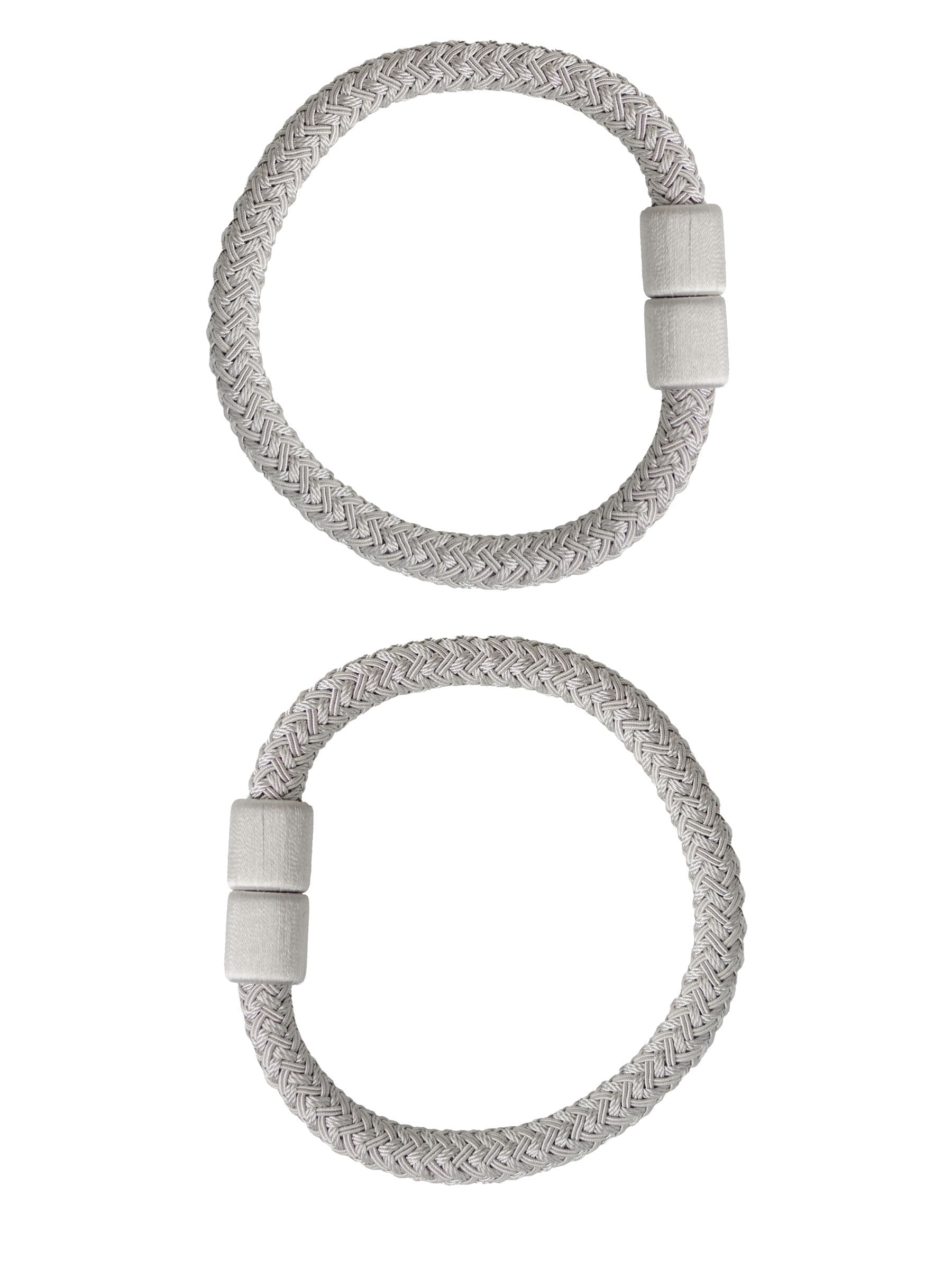 Laura Ashley silver magnetic tiebacks set - British product