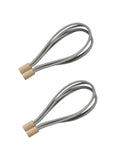 Laura Ashley grey magnetic tiebacks set of two - British product