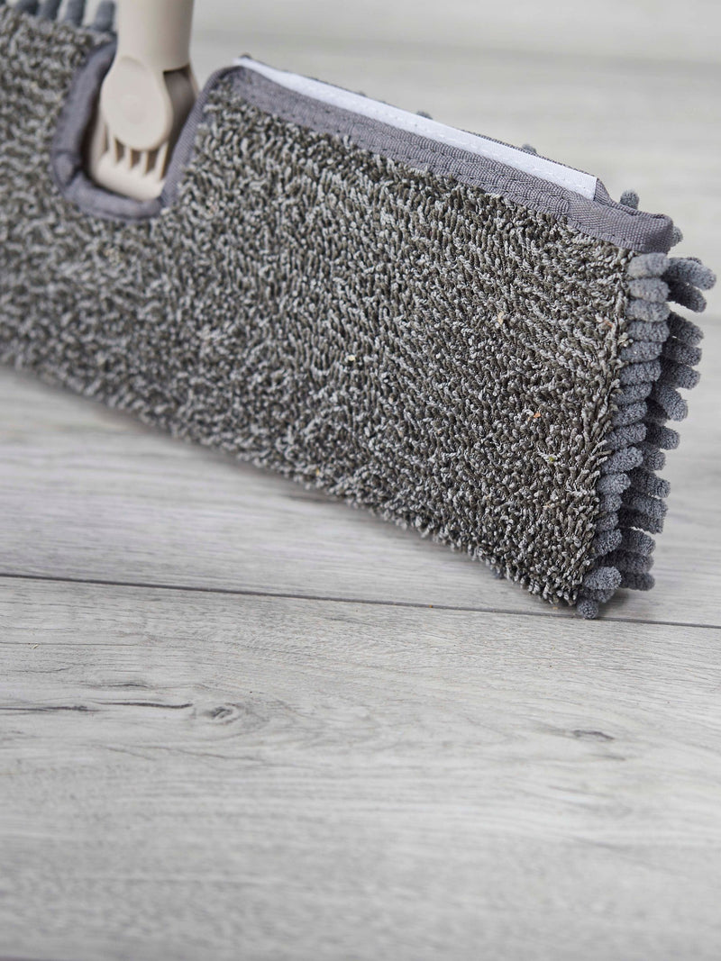 Tower dual container spray mop with microfibre pads - British product