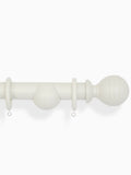 Laura Ashley Soft Natural Haywood curtain pole, imported from the UK
