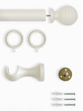 Laura Ashley Soft Natural Haywood curtain pole, imported from the UK