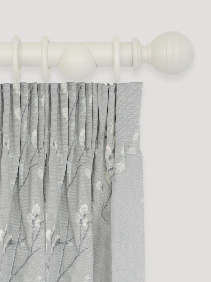 Laura Ashley Soft Natural Haywood curtain pole, imported from the UK