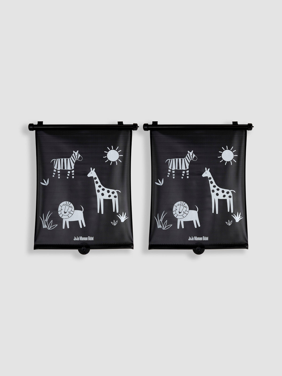 JoJo Maman Bébé safari sunshades 2-pack, imported from the UK