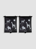 JoJo Maman Bébé safari sunshades 2-pack, imported from the UK