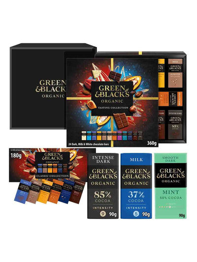 Next Green & Black's Sjokoladesamling for elskere- Kjøp online hos McGrocer
