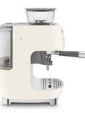 Smeg black espresso coffee machine (British brand)