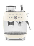 Smeg black espresso coffee machine (British brand)