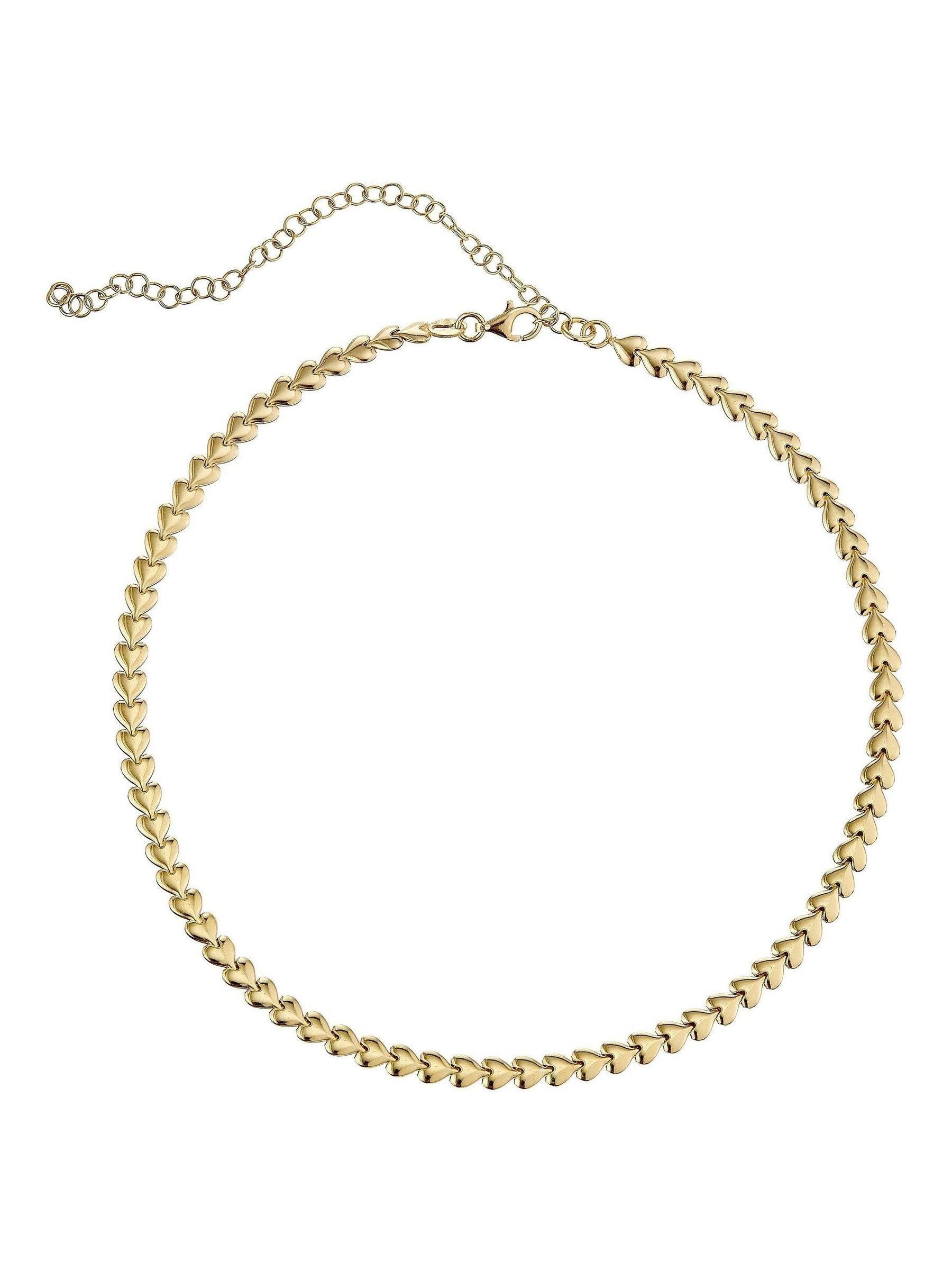 Beaverbrooks sterling silver heart necklace 45cm (British brand)