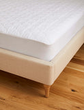 Sleep Solutions quilted waterproof extra deep mattress protector (British brand)